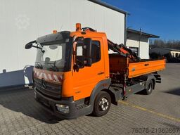 MERCEDES-BENZ Atego 818 K Atlas Kran Funk 2 x AHK Standheizung