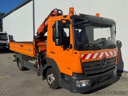 MERCEDES-BENZ Atego 818 K Atlas Kran Funk 2 x AHK Standheizung