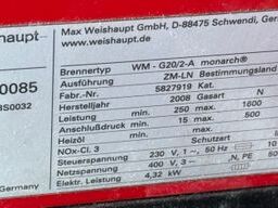 WEISHAUPT WM-G30/2-A // 1800kw Weishaupt WM-G20 /2-A /// 1600kw