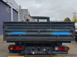 Mercedes-Benz 709D **709D-TIPPER+CRANE-BELGIAN TRUCK**