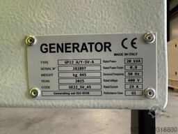Yanmar 4TNV88-22G - 22 kVA - Stage V Genset - DPX-19907-O
