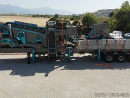 Constmach Concassage 120T/H Installation Mobile de Concassage