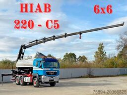 MAN TGS 26.480 * HIAB 220 - C5 + FUNK / 6x6