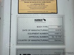Schmitz Cargobull CARRIER VECTOR 1550 D/E / SAF DISCBRAKES / PALL...