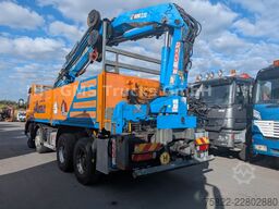 VOLVO FM12-380 / 8X4 / 28m Hiab Kran / WINCH