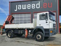 MAN 19-343 mit Atlas AK 200.1/ Blatt/Blatt / 4x4