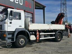 MAN 19-343 mit Atlas AK 200.1/ Blatt/Blatt / 4x4