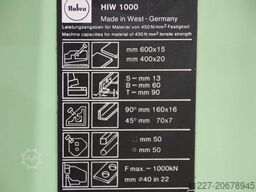 Mubea HIW 1000