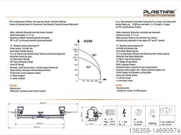 PLASTMAK PVC ALÜMİNYUM İŞLEME MAKİNALARI SÇ 4000 S PLUS