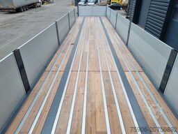 Lecitrailer PLATEAU RIDELLES ALUMINIUM