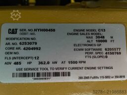 CAT DE400E0 - C13 - 400kVA Generator - DPX-18023