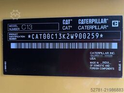 Caterpillar DE400E0 - C13 - 400kVA Generator - DPX-18023