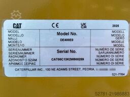 Caterpillar DE400E0 - C13 - 400kVA Generator - DPX-18023
