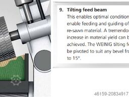 WEINIG HYDROMAT  TILT BEAM (10 spindle)