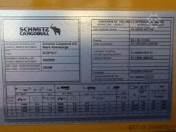 Schmitz Cargobull SCB3ST CoC Documents, TuV Loading Certificate, Dut