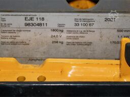 Jungheinrich EJE 118 FRUTERA