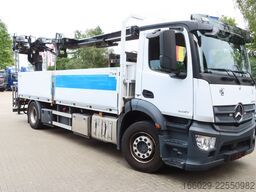 MERCEDES-BENZ Antos 1830 L , Kran MKG HLK 125