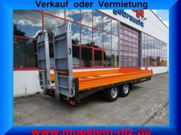 Möslein TTT 11-6,2 BR Orange  Tandemtieflader mit breiten RampenNeufahrzeug