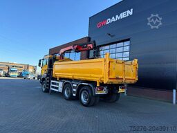MAN TGS 33.440 6x6 WS Kipper/ kraan  Euro 6