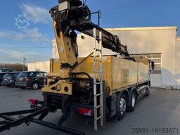 MAN TGS 26.400 Baustoff LKW mit Ladekran Atlas 210.2