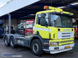 Scania P 124 CA 6X4 NZ 420 Steel springs, Manuel gearb...