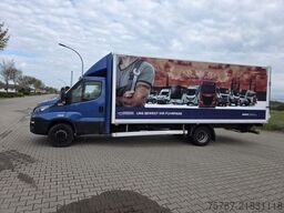 IVECO 72-210 KJoffer mit Ladebordwand,AHK, Blatt/ Luft