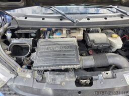 IVECO 72-210 KJoffer mit Ladebordwand,AHK, Blatt/ Luft