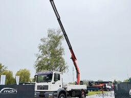 MAN TGM 18.330 4x4 Pritsche KRAN FUNK single bereift