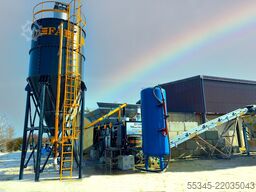 FABO Mobile Concrete Batching Plant 