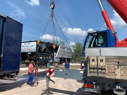 FABO Mobile Concrete Batching Plant 