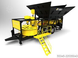 FABO Mobile Concrete Batching Plant 