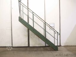 Stahl Höhe 2140 mm Geländer beidseitig