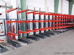 SIPAG 1-seitiges Langgut-Kragarmregal