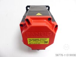 Fanuc A06B-2218-B000 # 0100 Motor + A860-2050-T321 SN C164F0ED5 - ! -