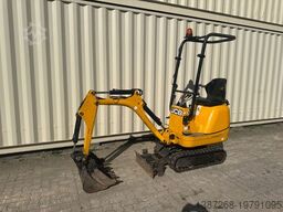 JCB 8008 CTS, 2021 BJ, 972 BH, 3 x Löffel