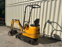JCB 8008 CTS, 2021 BJ, 972 BH, 3 x Löffel