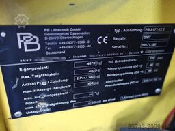 PB Lifttechnik S171-12E Electric, 17.3m Working Height, 400kg Cap