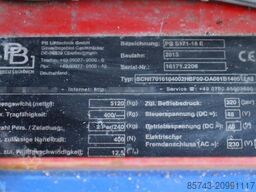 PB Lifttechnik S171-16E Electric, 17.3m Working Height, 400kg Cap