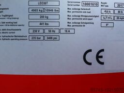 Teupen Leo 36t As-Is, 230 V Electric Motor + Diesel, Rubb