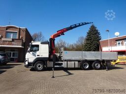 VOLVO FMX 540 Pritsche + PK 33002 Kran 6x2
