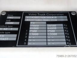 Volvo FH 540 vin: YV2RT60A1JB881331 EURO6 2X FUEL TAN...