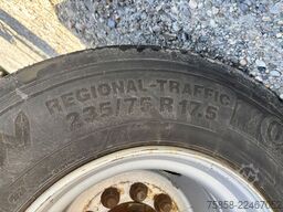 SOMMER Jumbo Lafette Verzinkt 235/75R17,5