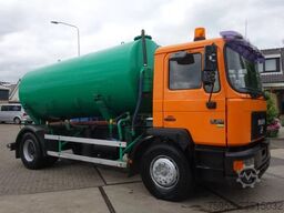 MAN 18-264 6 cil manualpomp,toilet truck vacuum/ press
