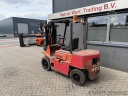 HYSTER H2.50XL triplo425 freelift ISUZU DIESEL heftruck