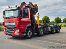 DAF CF 85 510 Palfinger Z kraan. HAAKARM!!2017!! ME...