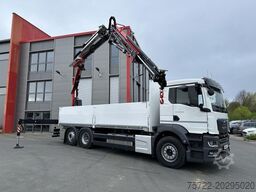MAN TGS 26.520 6x2-4 Pritsche Fassi F255RA2.24 + JIB