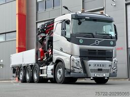 VOLVO FH 500 8x4 Pritsche mit Fassi F905R.2.7 + JIB