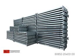 ca. 14 lfm. Dexion P90 Palettenregale H:6,5m Fachlast: 2400kg Schwerlastregale