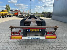 Krone 40FT HIGH CUBE/ BPW +trommelremmen / 75% banden...