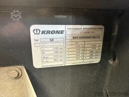 Krone 40FT HIGH CUBE/ BPW +trommelremmen / 75% banden...